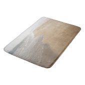 Ocean Whitewash op Beach Bathroom Mat (Gekanteld)
