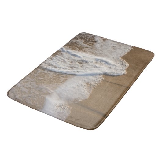 Ocean Whitewash op Beach Bathroom Mat (Gekanteld)