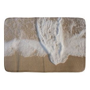 Ocean Whitewash op Beach Bathroom Mat