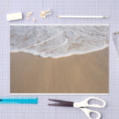 Ocean Whitewash op Beach-document Tissuepapier (Craft)