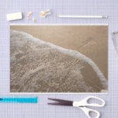 Ocean Whitewash op Beach-document Tissuepapier (Craft)