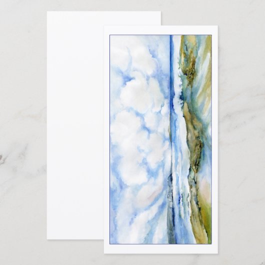 Ocean Wide 8x4 flat-Kaart Bedankkaart (Voorkant / Achterkant)