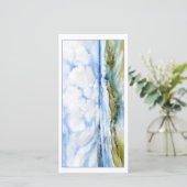 Ocean Wide 8x4 flat-Kaart Bedankkaart (Staand voorkant)