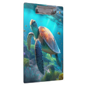 Ocean Wildlife Klembord met Zee Schildpad Afbeeldi (Rechts)