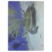 Ocean Wildlife Klembord met Zee Schildpad Afbeeldi (Achterkant)