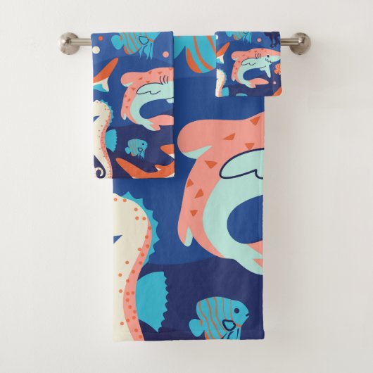 Ocean Wonders Bad Handdoek (Insitu)