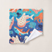 Ocean Wonders Bad Handdoek (Wasdoekje)