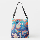 Ocean Wonders Crossbody Tas (Achterkant)