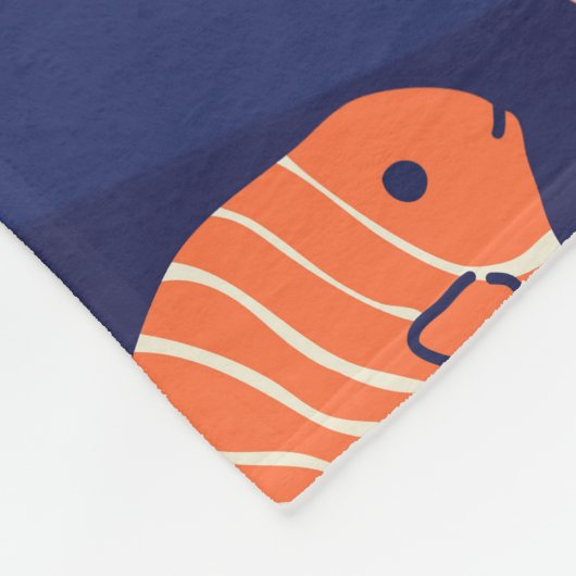 Ocean Wonders Fleece Deken (Hoek)