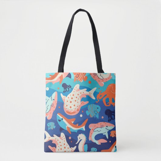 Ocean Wonders Tote Bag (Voorkant)