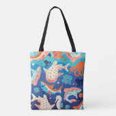 Ocean Wonders Tote Bag (Achterkant)