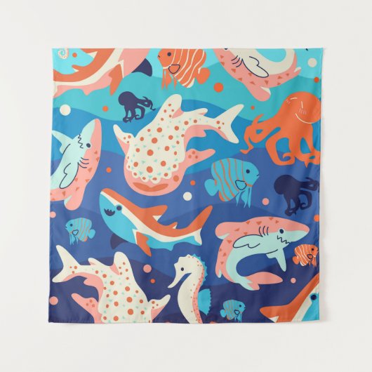 Ocean Wonders Wandkleed (Voorkant)