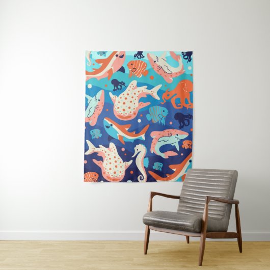 Ocean Wonders Wandkleed (In situ)