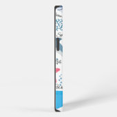 Ocean Wonders Zee Life Ocean Creatures Pattern iPhone Hoesje (Rechterkant)