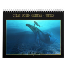 Ocean World Calendar - Walvissen