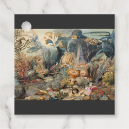 Ocean World, onder het Zee, nicht Bedankjes Labels