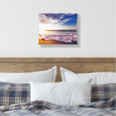 Ocean Wrapped Canvas (Insitu (Slaapkamer))