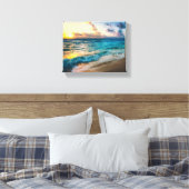 Ocean Wrapped Canvas (Insitu (Slaapkamer))