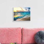 Ocean Wrapped Canvas Afdruk (Insitu (Woonkamer))