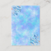 Ocean Zee Animals Baby Diaper Raffle Informatiekaartje (Achterkant)