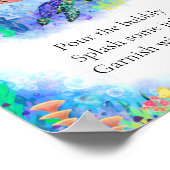 Ocean Zee Animals Momosa Bar Drink Sign Poster (Hoek)