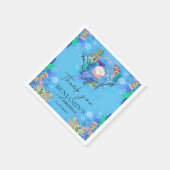 Ocean Zee Animals Wild One Birthday Napkins Servet (Hoek)