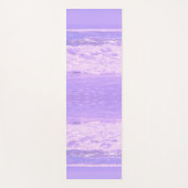 Ocean Zee Beach Paarse Waves Water Yogamat (Voorkant)