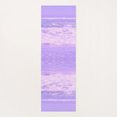 Ocean Zee Beach Paarse Waves Water Yogamat (Achterkant)