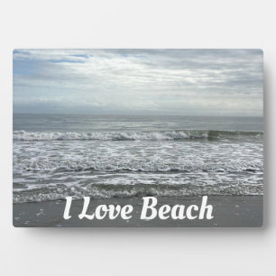 Ocean Zee Beach Water Photo Quote Typography Cool Fotoplaat