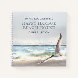 Ocean Zee Bird Beach Vacation Rental Guest Book Notitieboek