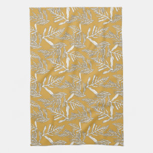 Ocean Zee Kelp op het strand in Gold Theedoek