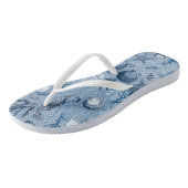 Ocean Zee Life Blue Beach Teenslippers (Schuin)