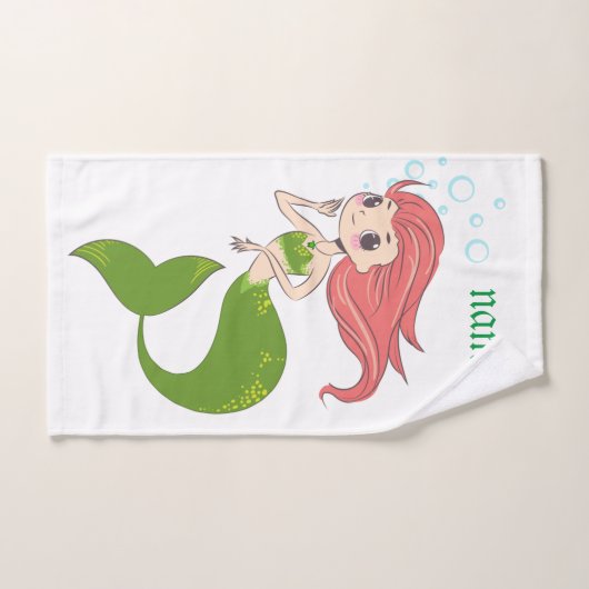 Ocean Zee Life Cute Fish Pattern Specified Kinder Bad Handdoek (Handdoek)