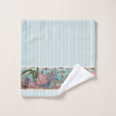 Ocean Zee Life Fish Green Beach House Bad Handdoek (Wasdoekje)