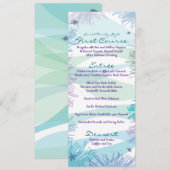 Ocean Zee Life Menu Dinner Card (Voorkant / Achterkant)