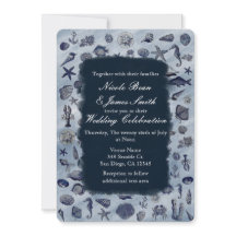 Ocean Zee Life Nautical Seashells Beach Weddenscha