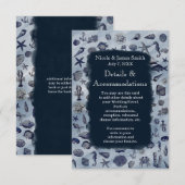 Ocean Zee Life nautische zeeschelpen Beach Details Informatiekaartje (Voorkant / Achterkant)