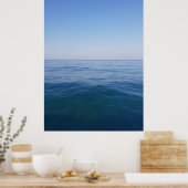 Ocean Zee Life Waves Nautical Photography Poster (Keuken)