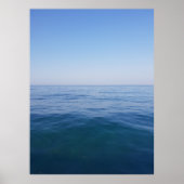 Ocean Zee Life Waves Nautical Photography Poster (Voorkant)