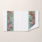 Ocean Zee Life White Aqua  Beach House Bad Handdoek (Handdoek)