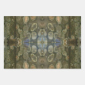 Ocean Zee Marine Sediment Gemstone Boxed Pattern Inpakpapier Vel (Voorkant 2)