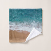 Ocean Zee Sand Shore Bad Handdoek (Wasdoekje)