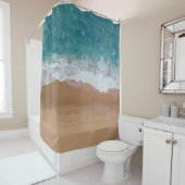 Ocean Zee Sand Shore Douchegordijn (In situ)