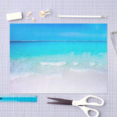 Ocean Zee Scene Blue Business Tissuepapier (Craft)