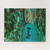 Ocean Zee Schildpad Puzzel met Jouw naam – 520 Stu (Horizontaal)