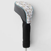 Ocean Zee Shell Pattern Golfheadcover (Schuin)