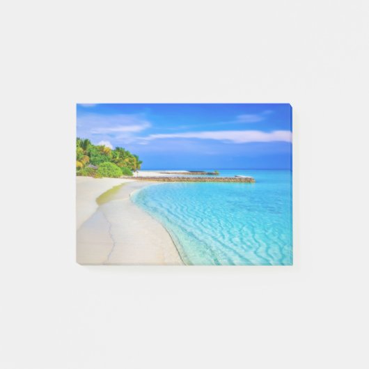 Ocean Zee Tropical Beach Post-it® Notes (Voorkant)