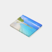 Ocean Zee Tropical Beach Post-it® Notes (Schuin)