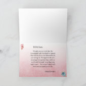 Ocean Zee Turtle Girls Dank je wel Kaart (Binnen)