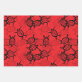 Ocean Zee Turtle Kinder Inpakpapier Vel (Voorkant)